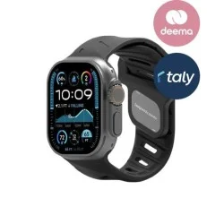 Aulumu A02 Offbeat Sport Band for Apple Watch 44/45/46/49mm - Black